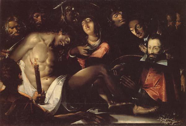 BELLANGE, Jacques Lamentation of Christ Sweden oil painting art